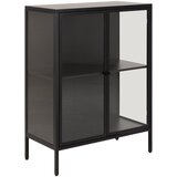 Actona Črna kovinska vitrina Newcastle, višina 98,7 cm Cene