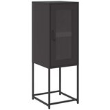 Maison Chic Komoda - Predalnik črna 36x39x107 cm hladno valjano jeklo, (21721943) Cene