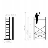  aluminijumska višenamenska skela hector pro | ePonuda.com