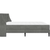  Okvir kreveta s madracem Tamno siva 180 x 200 cm Baršun | shoptok.hr
