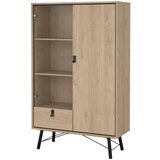 Tvilum Vitrina u dekoru hrasta u prirodnoj boji 102x162x40 cm Ry – | shoptok.hr