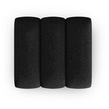 Micadoni Home črno-antracitno siv otoman lupine | Shoptok.si