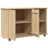  Gležnji kabinet Rjava 100 x 39 x 65,5 cm Masivno borovo les, (5000232604) | Shoptok.si