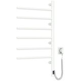  Električni rotirajući sušač za peškire sa termostatom ARABESQUE 105W 80x49 cm bela | Eponuda.com