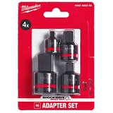 Milwaukee set adaptera 3/8" - 3/4" 4 kom. 4932480356 | Eponuda.com