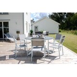 Venture Home Copacabana okrugli vrtni blagovaonski stol ⌀120 cm, sivi Slike