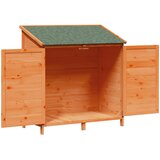  Vrtna Šupa Smeđa 106,5 x 56 x 113,5 cm Čvrsto drvo jele | shoptok.hr