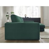 Bobochic Paris Zelena žametna kotna sedežna garnitura (desni kot/z ležalnikom) Sierra – | Shoptok.si