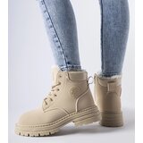 Gemre Beige insulated Deville work boots | Shoptok.si