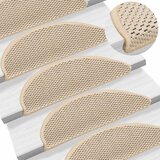  Samoljepljivi otirači za stepenice 15 kom 56x17x3 cm berber | shoptok.hr