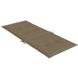  Jastuci za stolice 4 kom prošarano smeđesivi 120x50x4cm tkanina | shoptok.hr