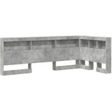  Skladišno uzglavlje Betonski sivi 75 cm Konstruirano drvo | shoptok.hr