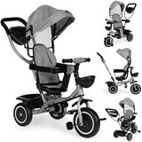 ECO TOYS Dječji tricikl 2u1 sivi | shoptok.hr