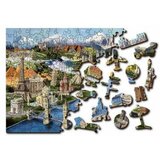 WOODEN CITY drvene puzzle - znamenitosti L ( 502278 ) Cene