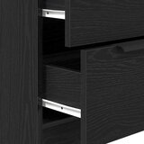  Kreveta s ladicama Crni hrast 60 x 30 x 70 cm Konstruirano drvo | shoptok.hr