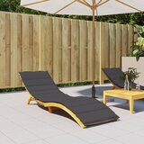  Jastuk za ležaljku prošarani antracit 200x60x4 cm od tkanine | shoptok.hr