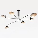 Toolight stropna svjetiljka crna 6 ruka APP570-6C | shoptok.hr