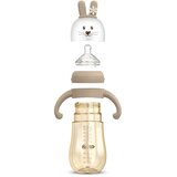 Neno MIO Rabbit 3v1 steklenička za hranjenje 300 ml, rjava | Shoptok.si