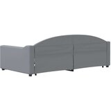  Dnevni krevet na razvlačenje svjetlosivi 100x200 cm od tkanine | shoptok.hr