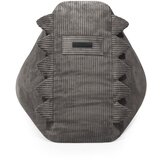 SLOWDOWN Temno siva otroška vreča za sedenje iz rebrastega žameta Snug 80 Dragon – | Shoptok.si