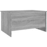  Stolić za kavu sivi hrast 80x55,5x41,5 cm konstruirano drvo | shoptok.hr