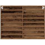  Ormar za izlaganje s policom Zidne Staro drvo 100 x 8,5 x 75 cm | shoptok.hr