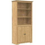 Police za knjige BODO Medeno smeđa 82 x 40 x 173 cm - boja meda | shoptok.hr