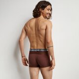 DIM COTTON 3D FLEX AIR BOXER 2x - Men's boxer briefs 2pcs - green - dark brown | Shoptok.si