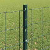 Euro ograda s postom 10 x 1,2 m Čelik premazan PVC-om Zelena | shoptok.hr