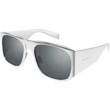 Saint Laurent SL636 002 ONE SIZE (58) Srebrna/Srebrna