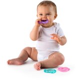 Bright Starts Chill & Teethe Pretty in Pink grizalo 3 m+ 3 kos | Shoptok.si