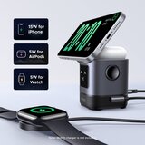 Ugreen Uno 2-in-1 magnetni brezžični polnilnik 15W Cene