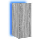  Zidni TV ormarić s LED svjetlima boja hrasta 30,5 x 35 x 70 cm | shoptok.hr