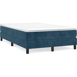  Okvir za krevet s oprugom tamnoplavi 120 x 200 cm baršunasti | shoptok.hr