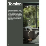  Redo 01-1815 - LED stona lampa TORSION LED/11W/230V bela | Eponuda.com