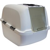 Catit Jumbo mačje stranišče White Tiger - Bela s tigrastim vzorcem | Shoptok.si