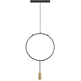  Klausen 111039 - Visilica na sajli ARCADE 1xGU10/5W/230V crna/zlatna | Eponuda.com