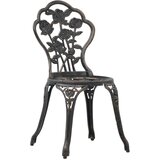 Bistro garnitura 3-delna liti aluminij | Shoptok.si