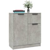  Komoda 2 kom siva boja betona 60x30x70 cm od konstruiranog drva | Eponuda.ba