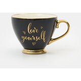 Sinsay Keramička šalica sa zlatnim detaljima | shoptok.hr