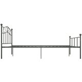  Posteljni okvir siv kovinski 160x200 cm, (20646840) | Shoptok.si