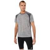 Asics Majice s kratkimi rokavi T-shirt Road SS Top gris respirant Siva Cene