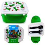 Minecraft TNT Lunch Box s priborom za jelo | shoptok.hr