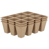 Esschert Design Komplet 3 sadilnih lončkov Eco, 16,3 x 12,3 cm Cene