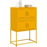  Komoda boja senfa 68,5 x 38,5 x 107 cm čelična | shoptok.hr