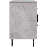  Komoda siva boja betona 100x36x60 cm od konstruiranog drva | shoptok.hr