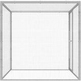  Mačja kletka 1,5x1,5x1,5 m pocinkano jeklo | Shoptok.si