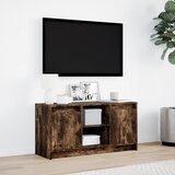  ormarić s LED svjetlima boja hrasta 100x34x50 cm drveni | shoptok.hr