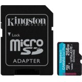 Kingston SPOMINSKA KARTICA 256GB 4K microSD (2v1 MICRO-SDXC ) 170MB/s | Shoptok.si