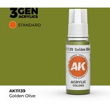 AK Interactive Golden Olive 17ml - 3rd Gen Akrilna Boja AK11139 Slike
